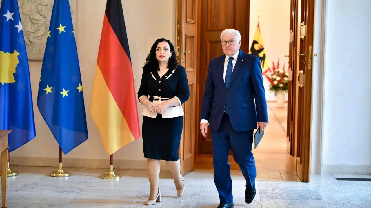 Gjermania mbështet Kosovën në KiE/ Takimi i presidentëve, Steinmeier i kërkon Osmanit më shumë punë për anëtarësimin