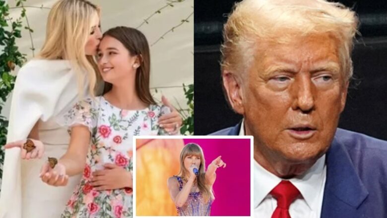 Trump “e urren” Taylor Swift, por ja çfarë bën mbesa e tij