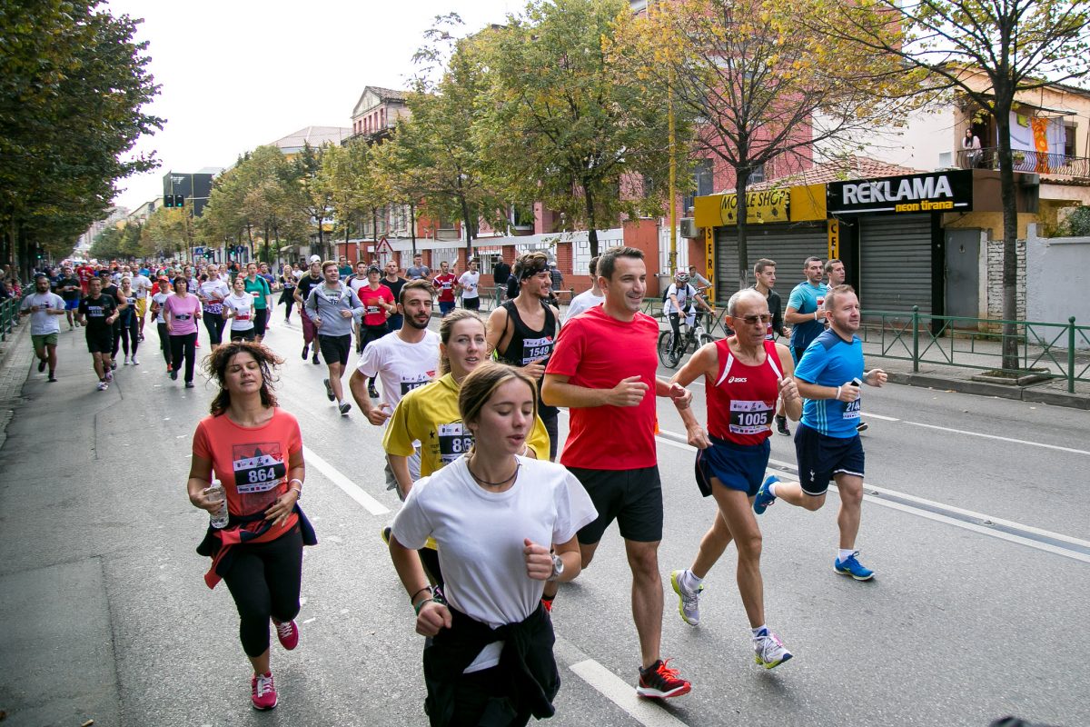 Nesër Maratona e Tiranës, oraret dhe rrugët që do të bllokohen