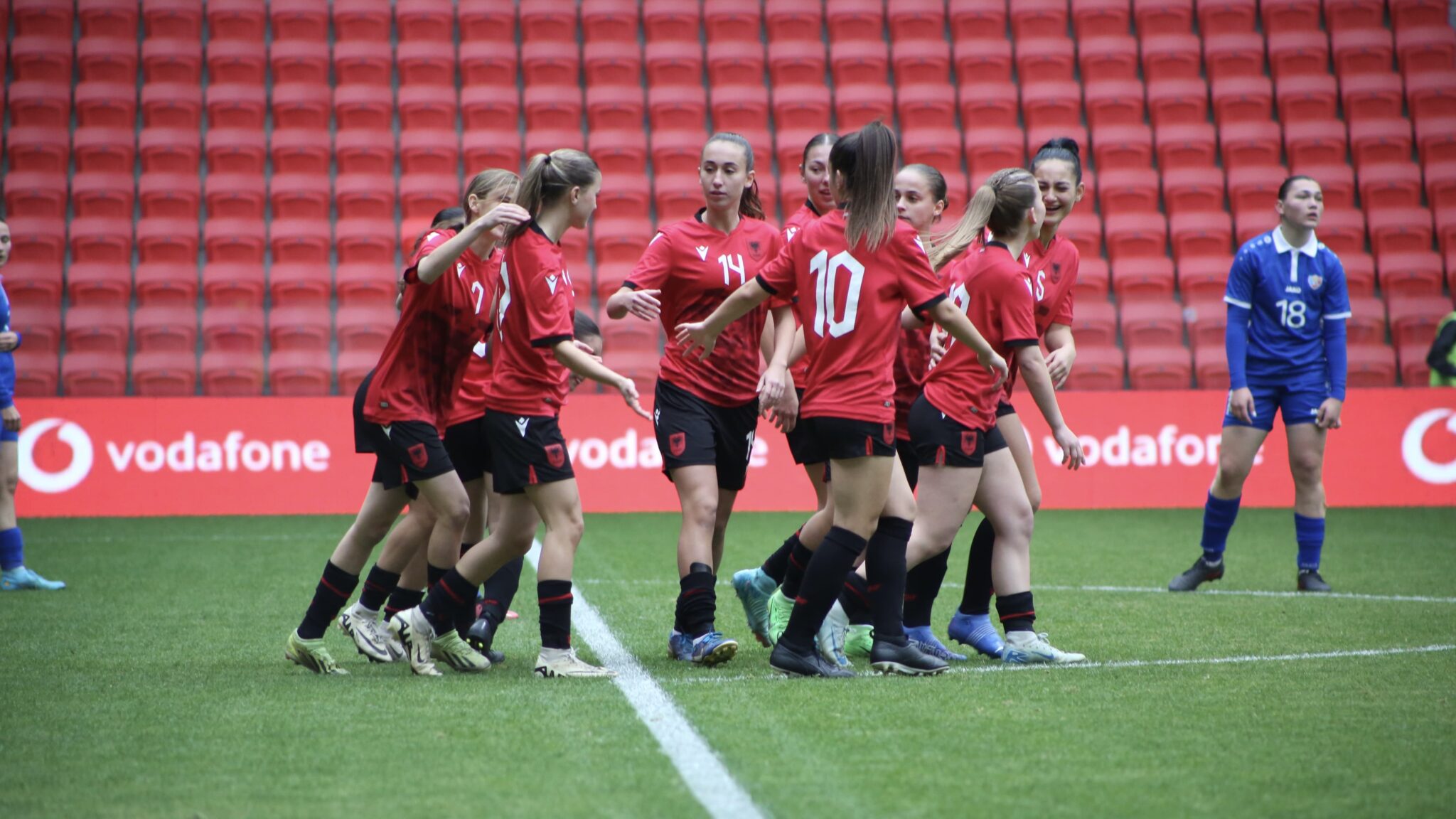 Euro U-19 për vajza/ Shqipëria fantastike, triumfon edhe ndaj Moldavisë në stadiumin ‘Arena Kombëtare’