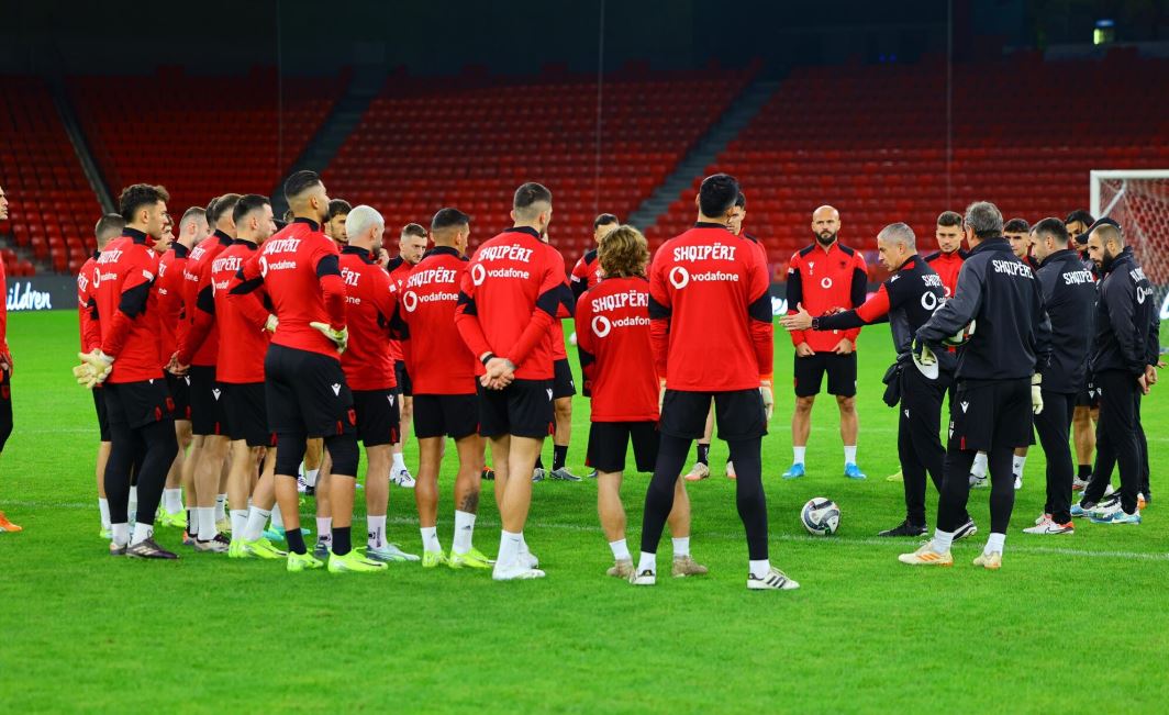 Nations League/ Kombëtarja mbyll përgatitjet në “Air Albania”, gati për ndeshjen ndaj Çekisë