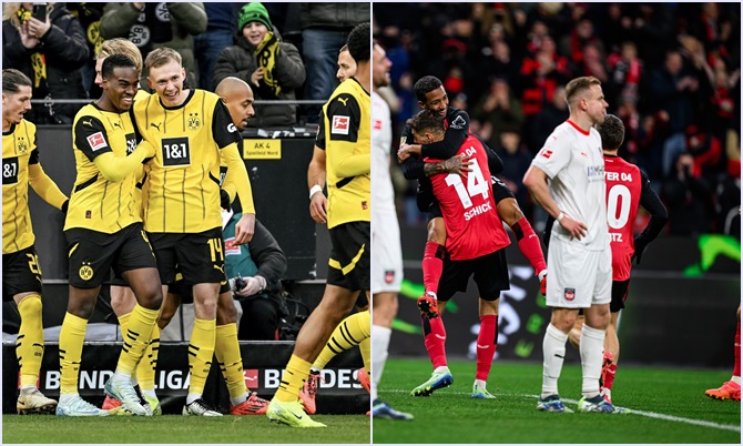 VIDEO/ Dortmund argëtohet me Freiburg, Leverkusen përmbys Heidenheim, gol Xhaka