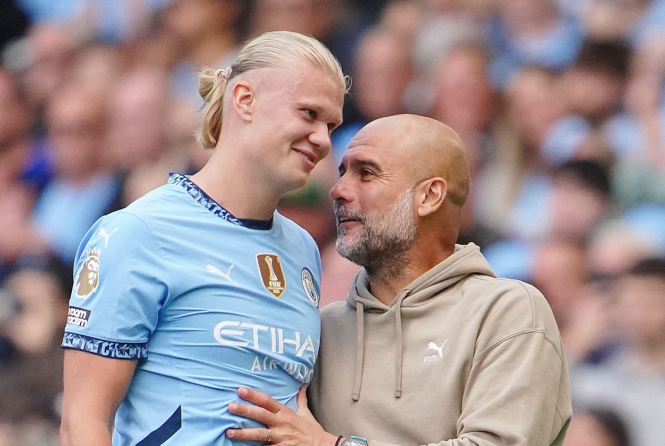 Man.City blindon “yjet”, pas Guardiola-s është radha e Haaland