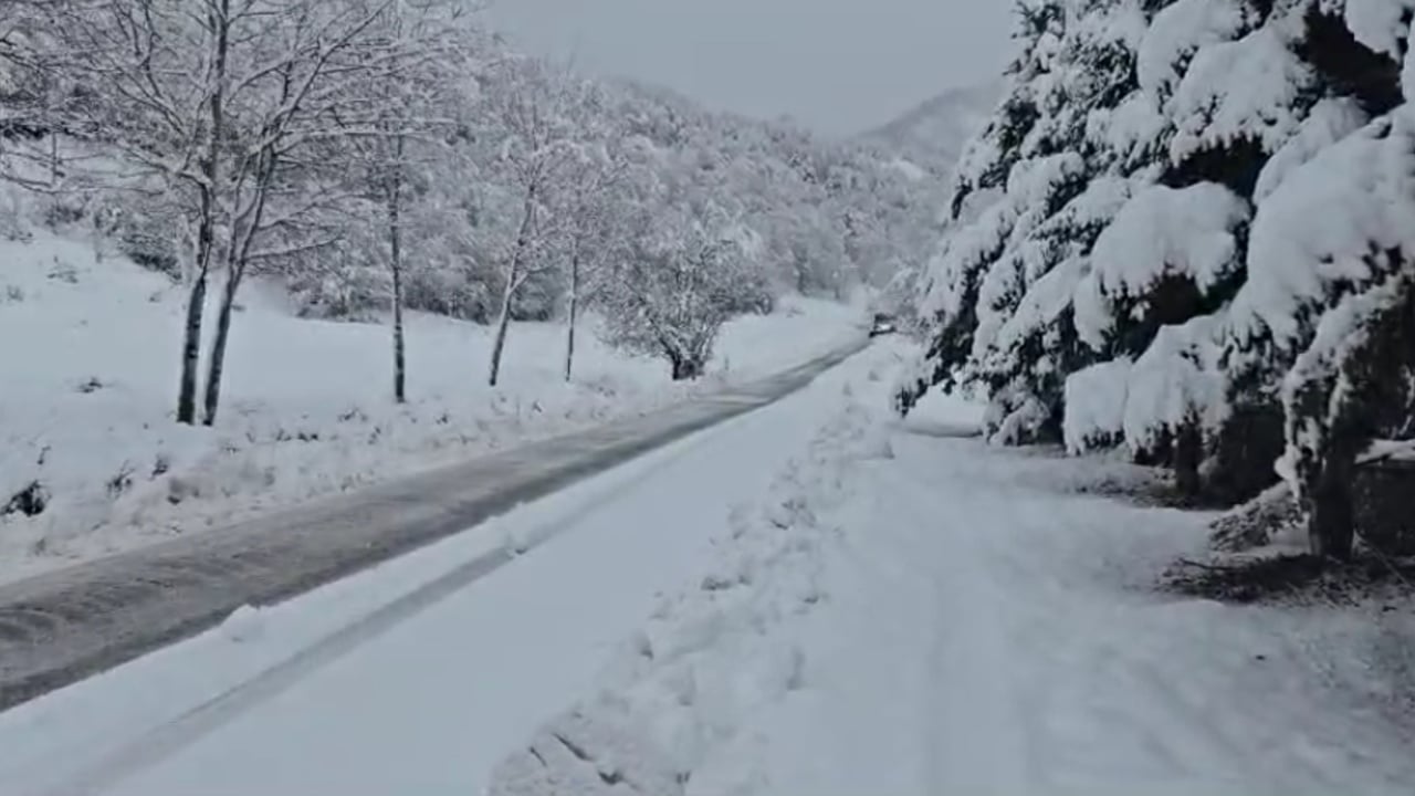 Dhjetëra fshatra pa energji elektrike në qarkun e Korçës! Reshjet e dendura të dëborës bllokojnë aksin Qafë Qarri-Ersekë