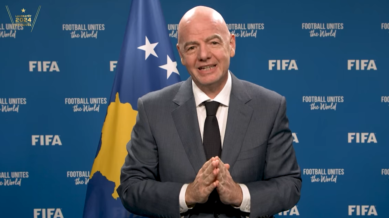 Infantino: Futbolli në Kosovë është zhvilluar, e ardhmja e sigurt