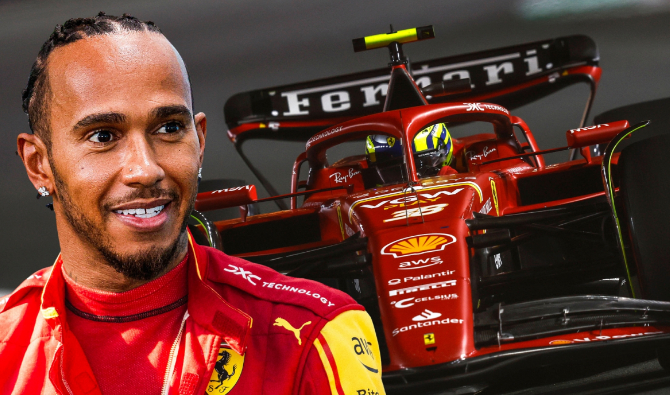 Hamilton feston datëlindjen me Ferrarin, detajet e testeve të para