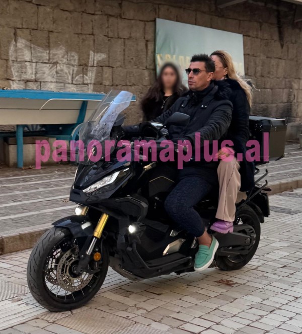 Fotot nga paparazzi/ Eneda Tarifa dhe Gent Lasku të pandarë, çifti shëtisin së bashku me motor, por… Ja “gabimi” që bënë