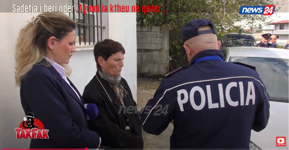 Halli i Sadetes përfundon në polici/ Tak-Fak dhe eksperti i kriminalistikës shkojnë te hyrja, avokatja rekomandon ndërmjetësim